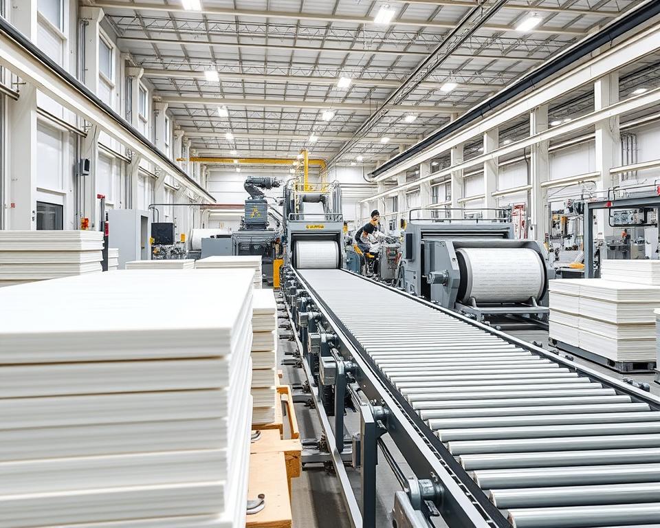 fiber cement insulated siding manufacturing process