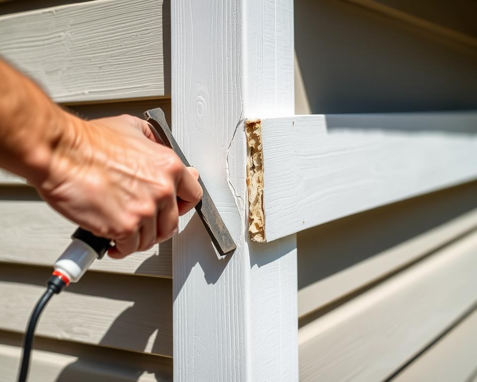 replacing siding panels