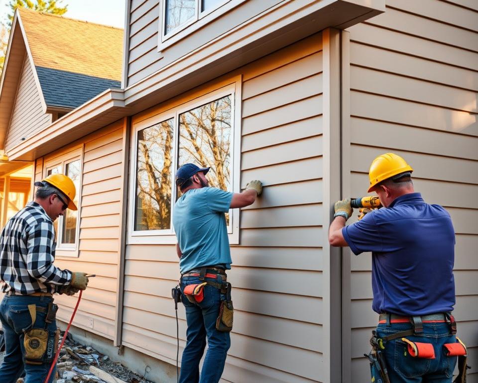 siding installation